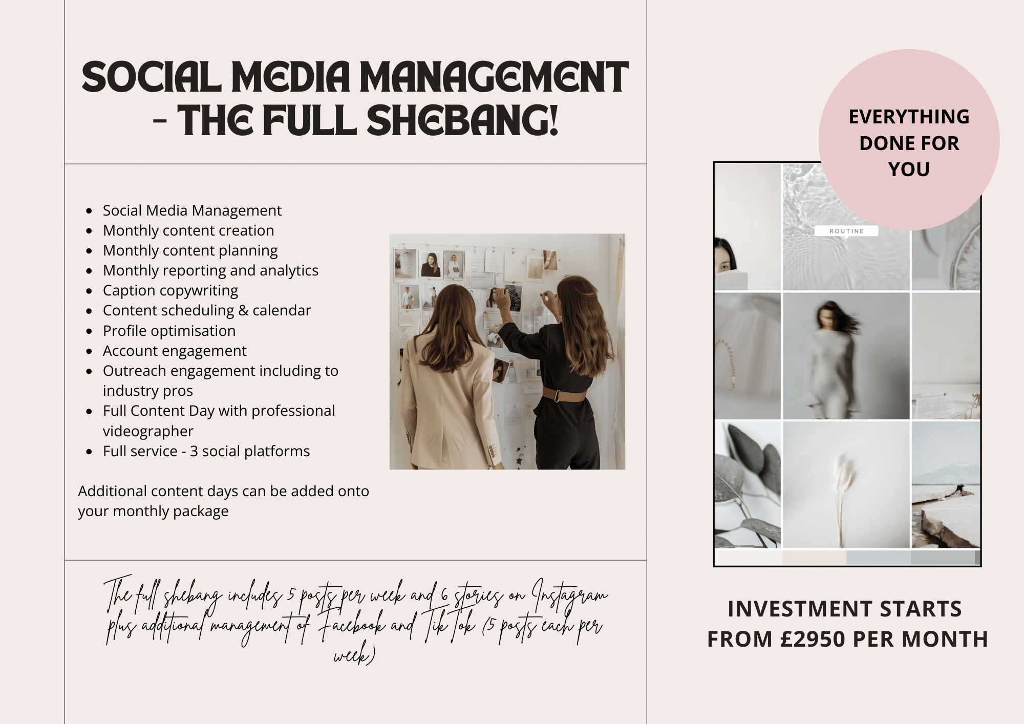 Social Media The Full Shebang