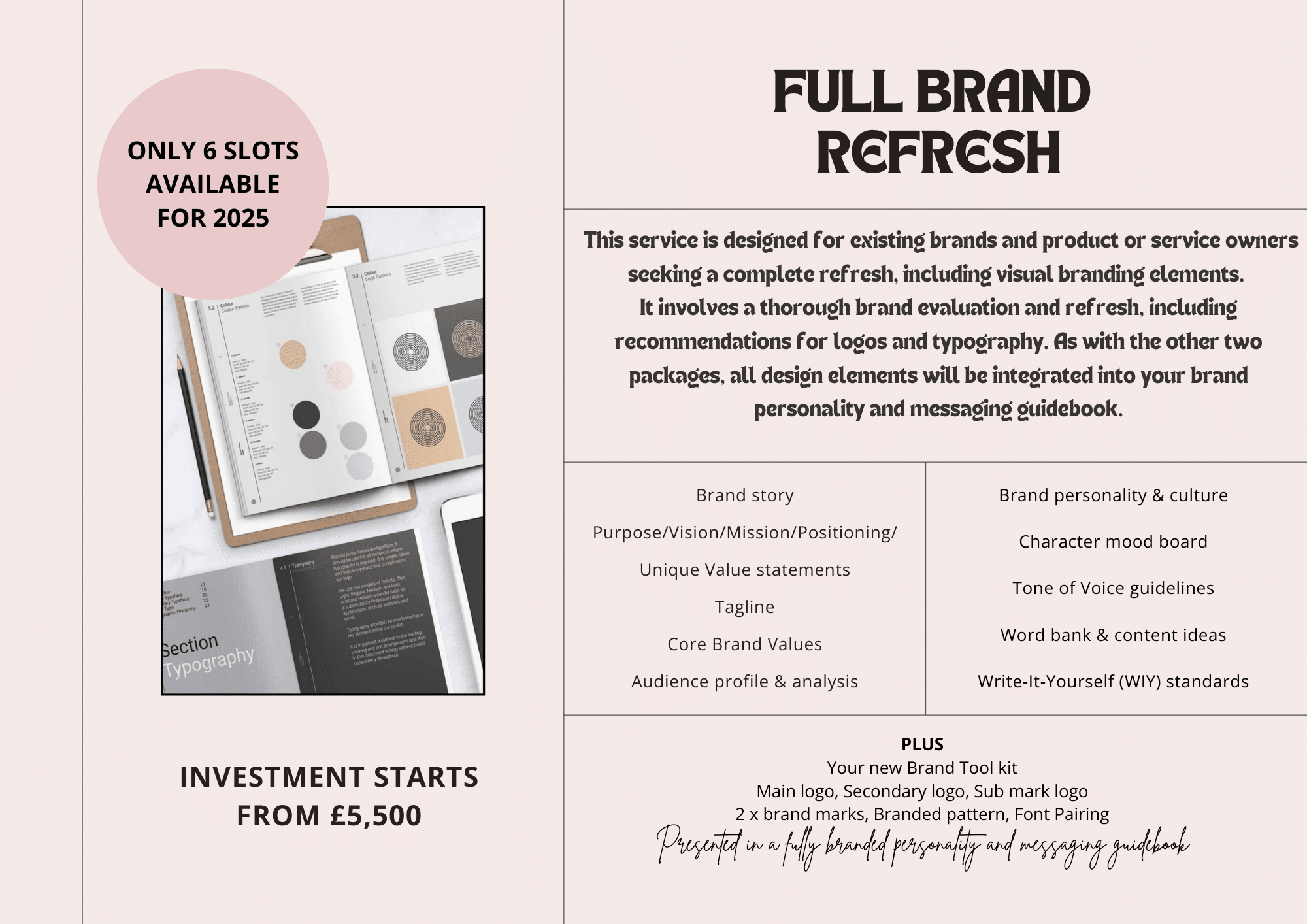 Full Brand Refresh Service
